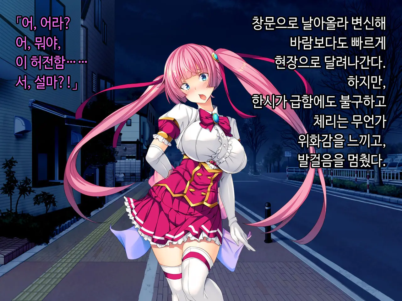 TS Mahou Shoujo Saint Cherry Kuppuku No Akuochi Sennou Choukyou Hen | TS마법소녀 세인트 체리 굴복의 타락세뇌조교편